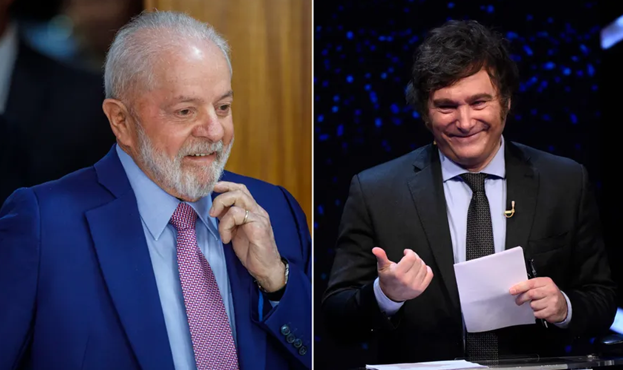 'Se Lula vier, será bem-vindo', diz Milei sobre possível ida do presidente do Brasil para sua posse na Argentina