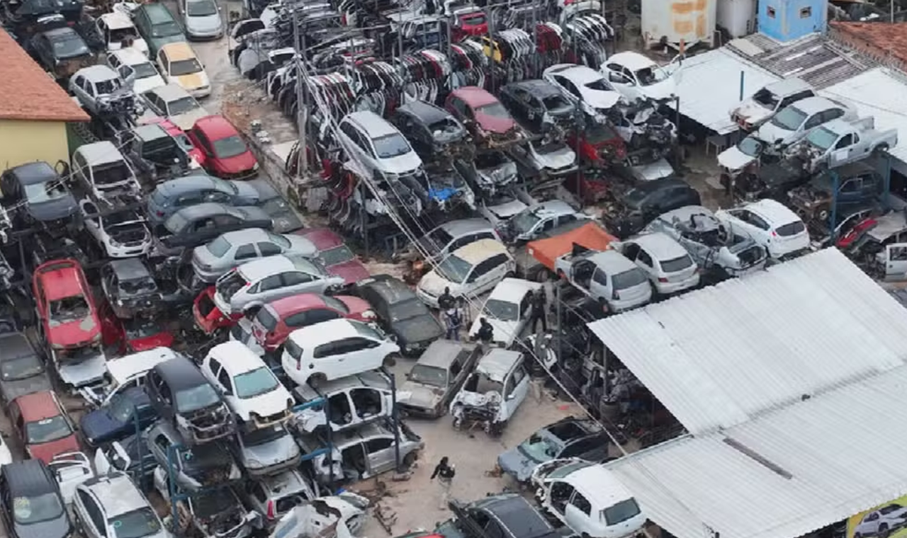 Peças de 50 carros roubados em SP e enviadas para venda em Goiás foram apreendidas em operação, diz polícia