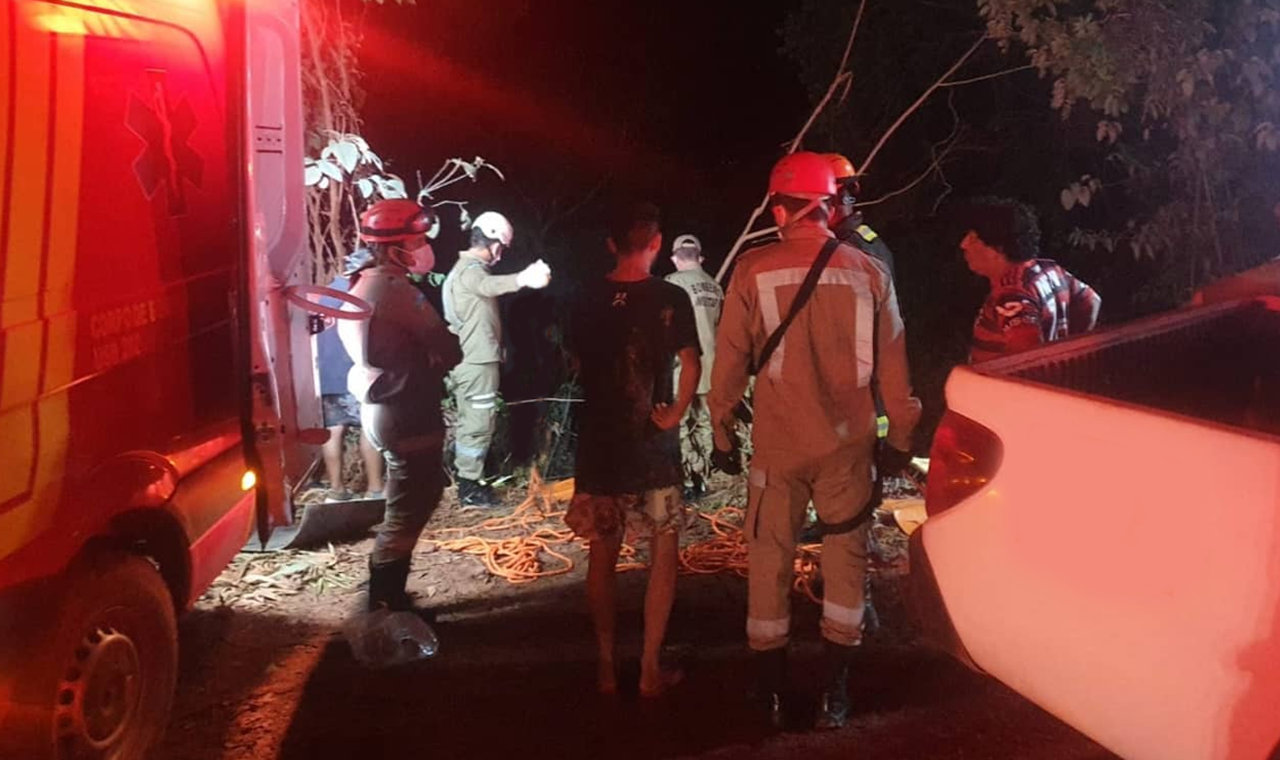 Acidente em Quirinópolis Deixou Jovem Ferido