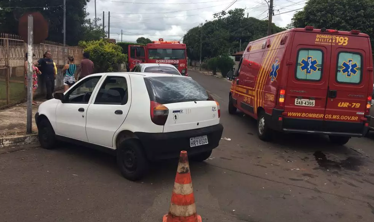 Colisão entre Veículos no Jardim Vitória Deixou Mulher Ferida