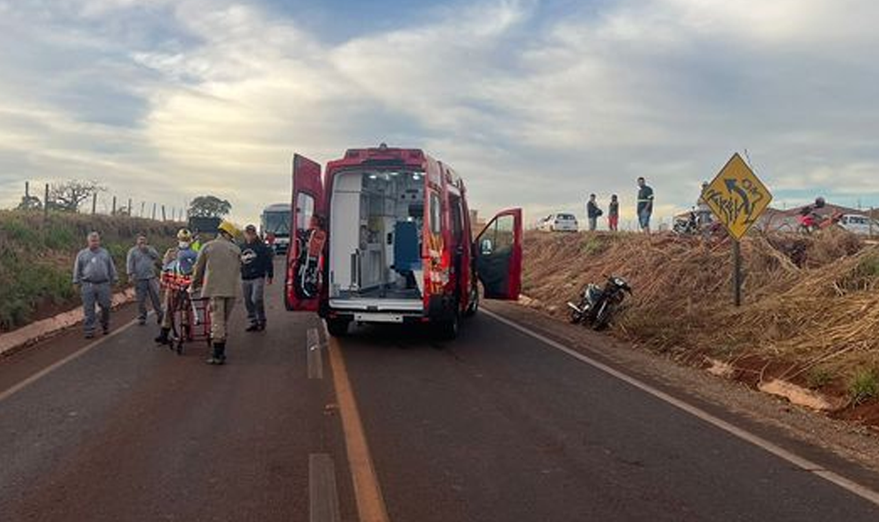 Acidente entre Duas Motos Deixa Feridos em Quirinópolis