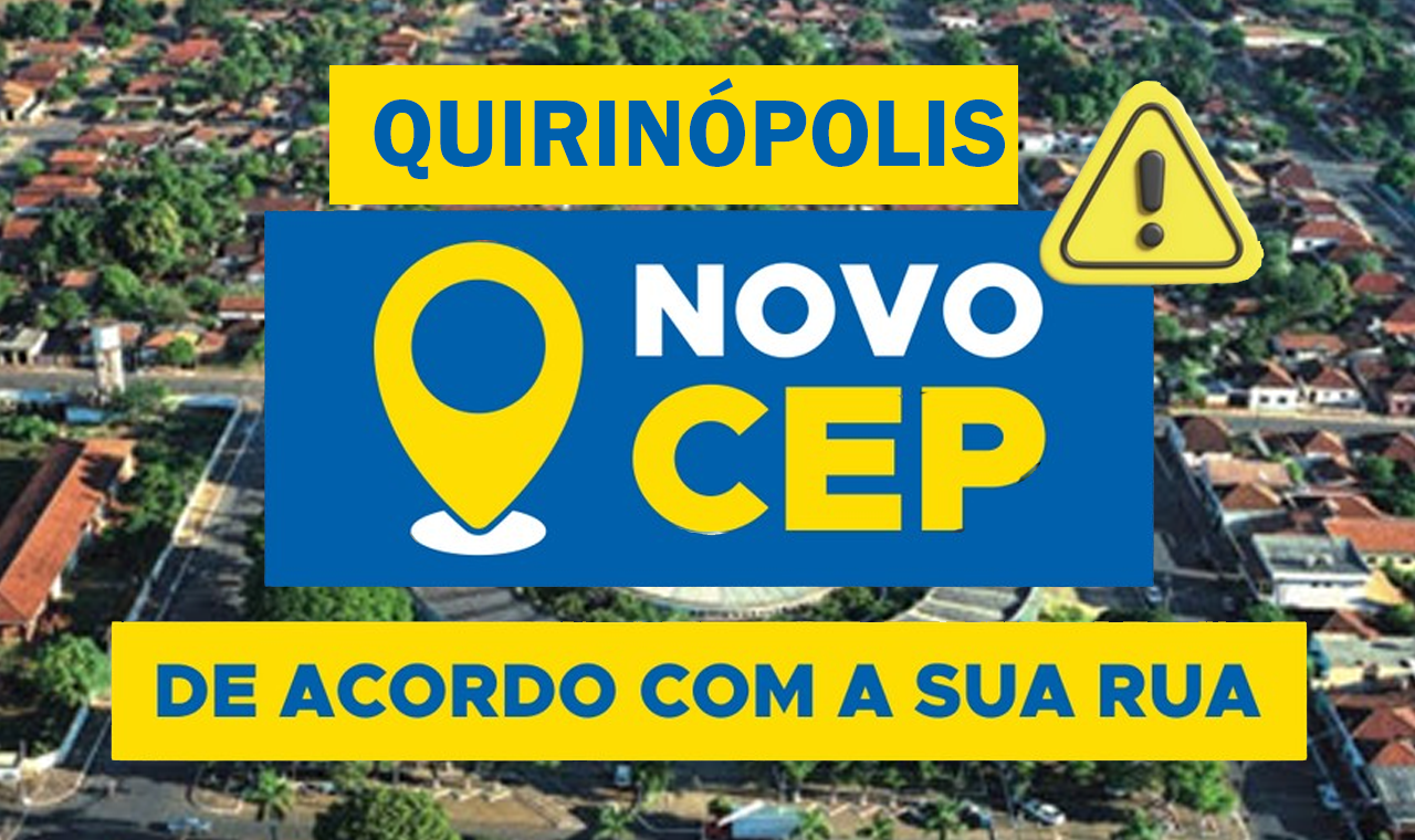 Quirinópolis terá Mais de 700 CEPs Individualizados a Partir de Julho