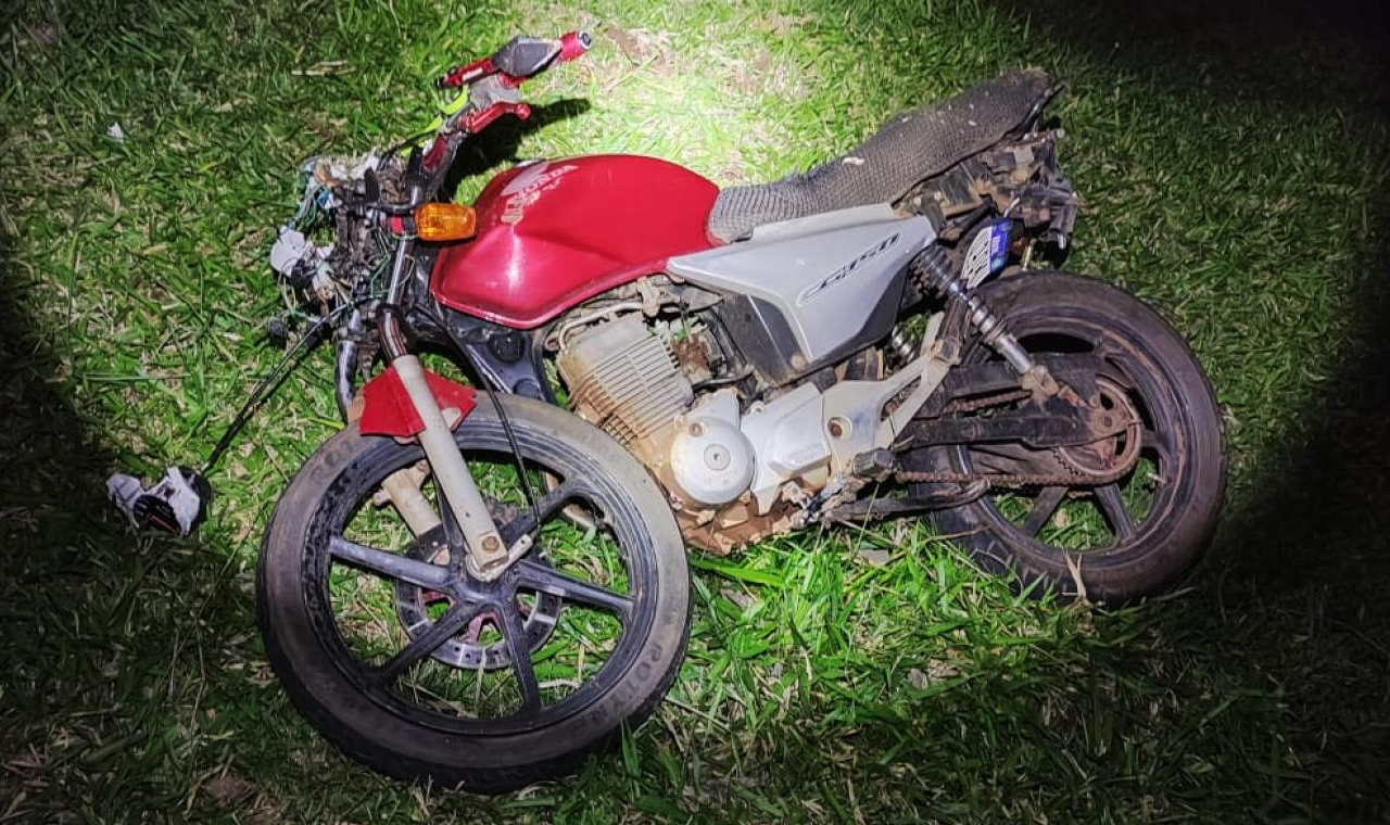 Acidente de trânsito deixou motociclista ferido no centro de Quirinópolis