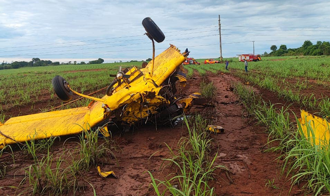 Queda de Avião em Quirinópolis Matou Piloto